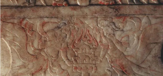 虞弘の石槨にある祆教祭祀図